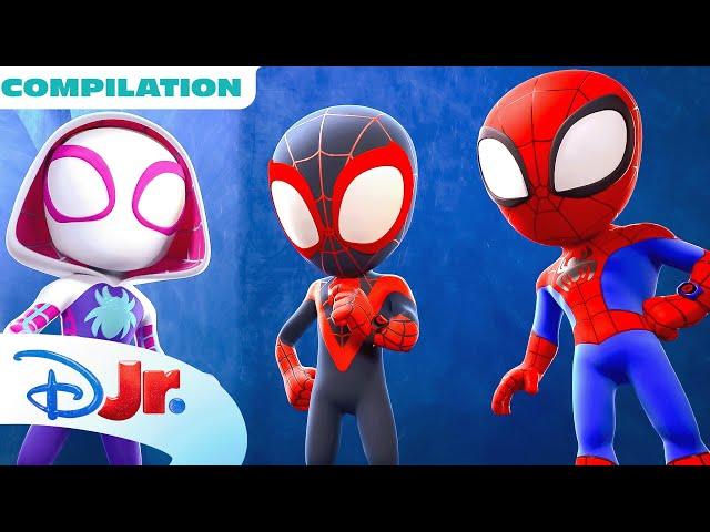 Marvel's Spidey and his Amazing Friends Season 3 Compilation! ️ | 90+ Minutes | @disneyjr​