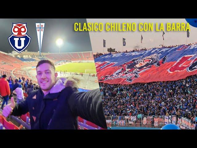 ASI se VIVE un CLASICO CHILENO con LOS DE ABAJO | U DE CHILE VS U CATOLICA | ESTADIO NACIONAL