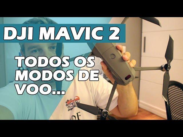 MAVIC 2 PRO + ZOOM - Todos os MODOS de VOO