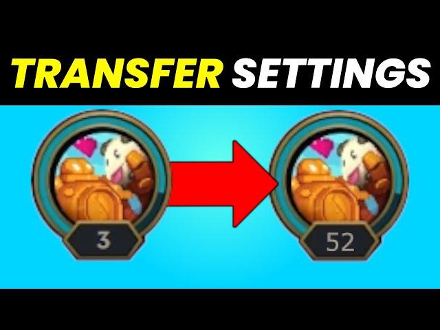 How to Transfer LoL Settings to other Accounts in League of Legends [2024]