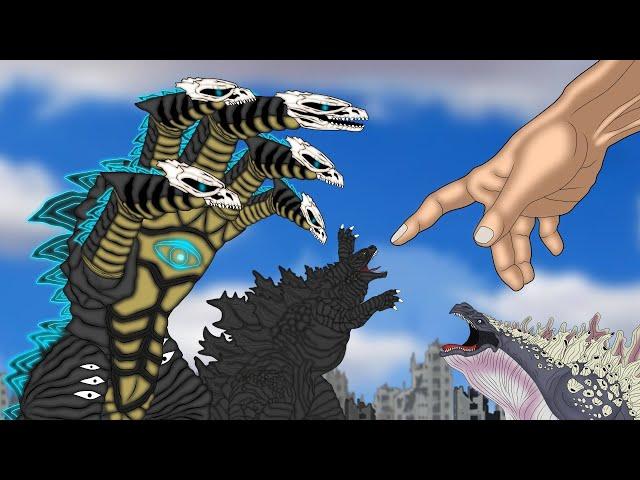 GOD'S HAND ZILLA!!!! Whale Godzilla VS God's Hand Zilla