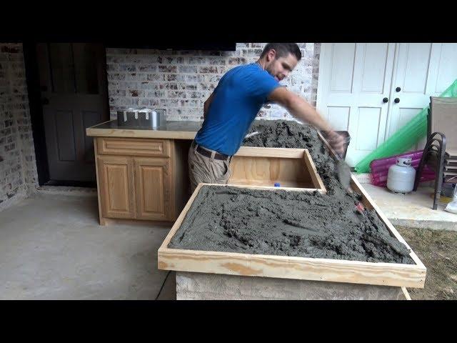 GREAT WAY TO MAKE CONCRETE COUNTER TOPS