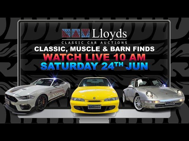 Lloyds Classic Car Auction - Classic, Muscle and Barn Finds June