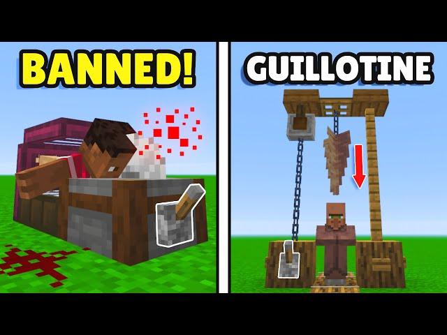 Minecraft: 10+ Scariest Redstone Hacks!