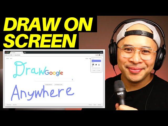 Drawing Tool for any Website | PAGE MARKER CHROME EXTENSION