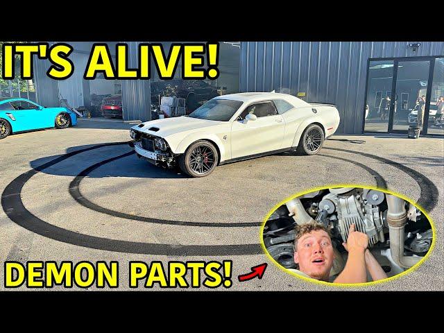 Rebuilding A Wrecked Hellcat Redeye Part 1!!!