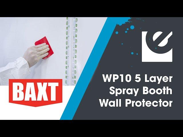 BAXT WP10 5 Layer Spray Booth Wall Protector - Elmbridge UK