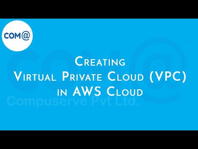 Amazon Virtual Private Cloud (VPC) | AWS Tutorial for Beginners | AWS Training Video