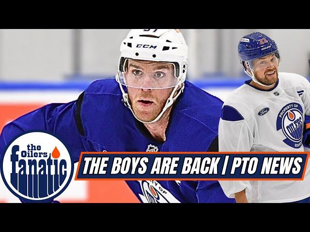 Edmonton Oilers News | The Boys Are Back | PTO Update | Jersey Logo