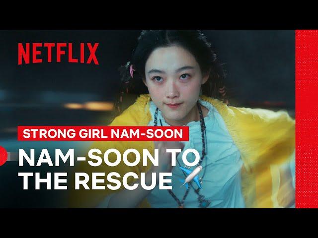 Lee You-mi Saves a Plane from Crashing ️| Strong Girl Nam-Soon | Netflix Philippines