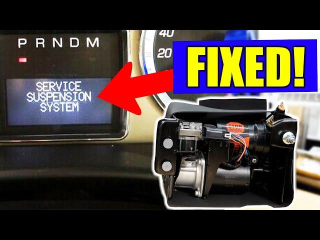 Fixing GM's Inevitable "SERVICE SUSPENSION SYSTEM"