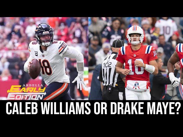 Which QB would you rather have: Caleb Williams or Drake Maye?