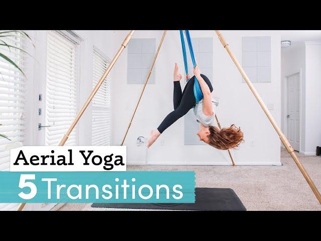 Aerial Yoga Class | 5 Basic Aerial Yoga Transitions