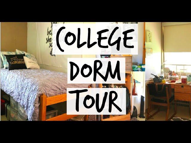 COLLEGE DORM ROOM TOUR | SOPHOMORE AT THE UNIVERSITY OF RHODE ISLAND