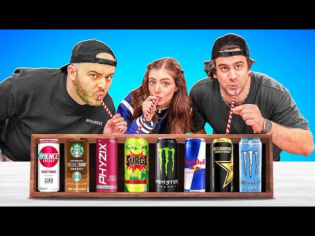 GUESS The Energy Drink Taste Test Challenge