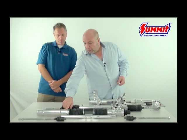 RetroRack Rack and Pinion Steering System - Summit Racing