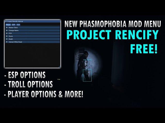 PHASMOPHOBIA HACK  ENZO MODMENU  Ghost & LVL & Money  2024 2025