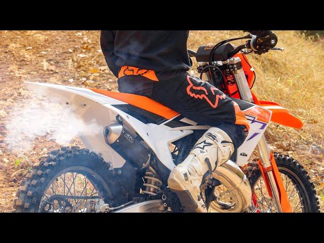 INCREDIBLE SOUND! New 2023 KTM 125 SX