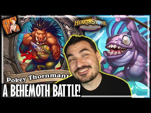 A BEHEMOTH BATTLE! - Hearthstone Battlegrounds Duos