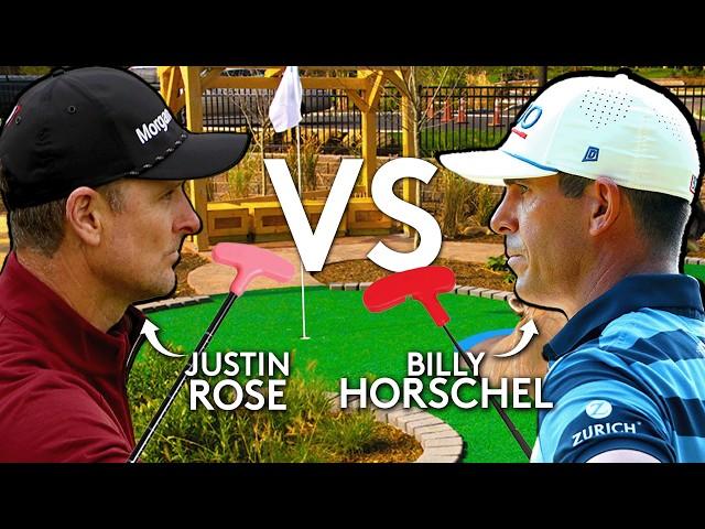 Tour Pros Play Mini Golf | Rose vs Horschel