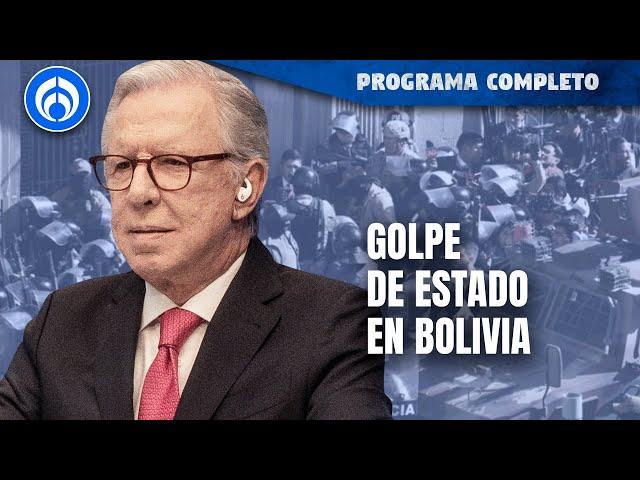 Vehículo militar derribó puertas del Palacio de Gobierno en Bolivia | PROGRAMA COMPLETO | 26/06/24