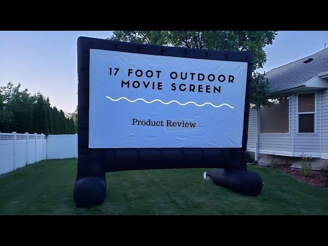 EasyGo Products 17' Inflatable Mega Movie Screen- Product Review