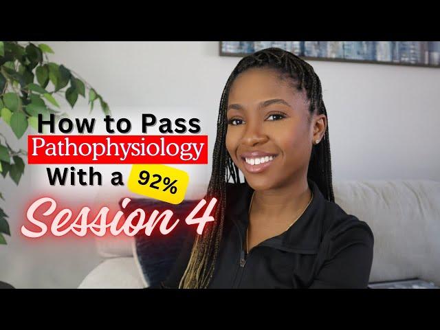 How to pass Pathophysiology NR283 | Chamberlain University vlog