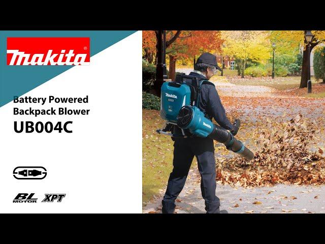 Makita Battery Powered Backpack Blower UB004C