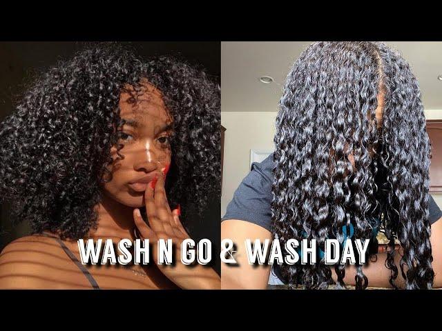 WASH N GO & WASH DAY ROUTINE ON NATURAL HAIR COMPILATION | BeautyExclusive