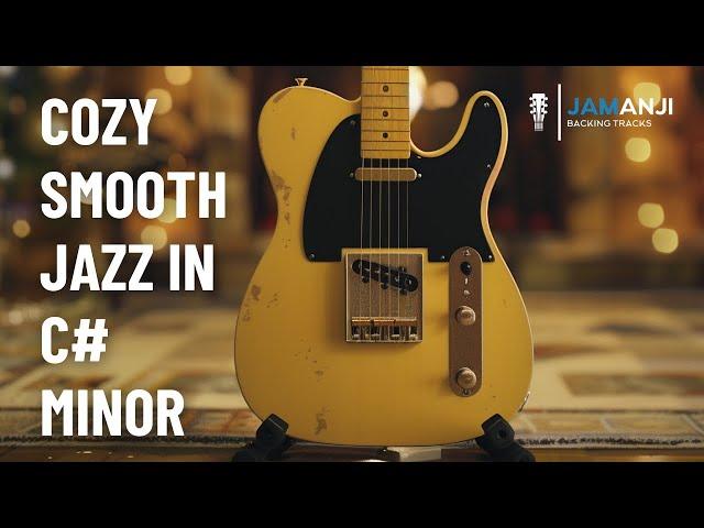 Cozy Smooth Jazz Backing Track in C# Minor