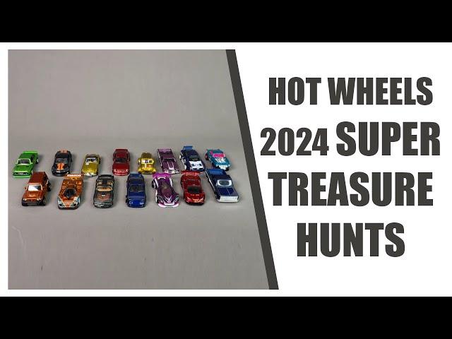 All Hot Wheels 2024 Super Treasure Hunts | Alax Garage