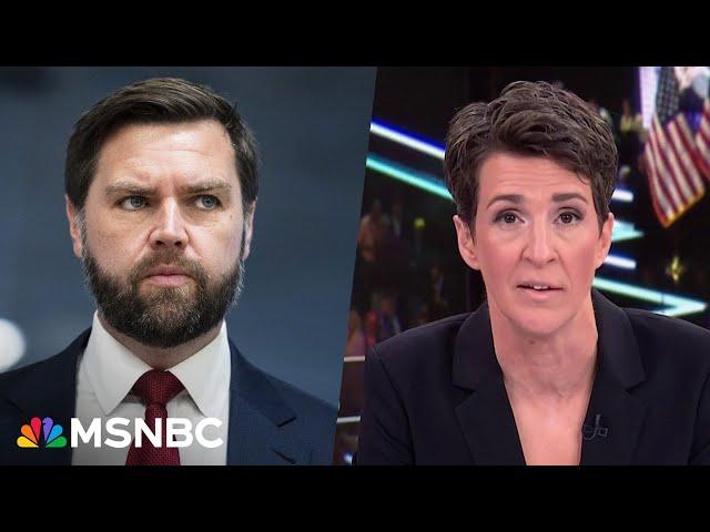 'Noxious': See Maddow expose JD Vance's past statements about Trump, Jan. 6 and more