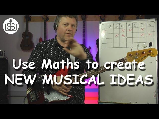 Use Maths to create NEW Musical Ideas- Bass lesson by Scott Whitley