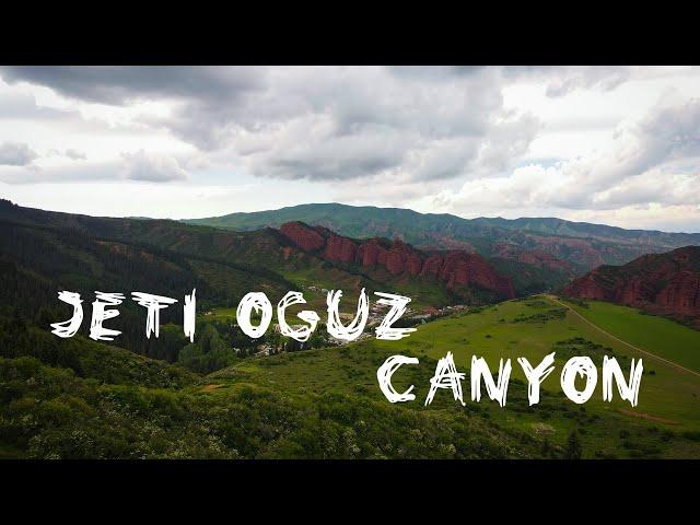 Jeti-Oguz Canyon | Seven Bulls Rocks| One of the million beautiful locations in Kyrgyzstan ISSYK-KUL