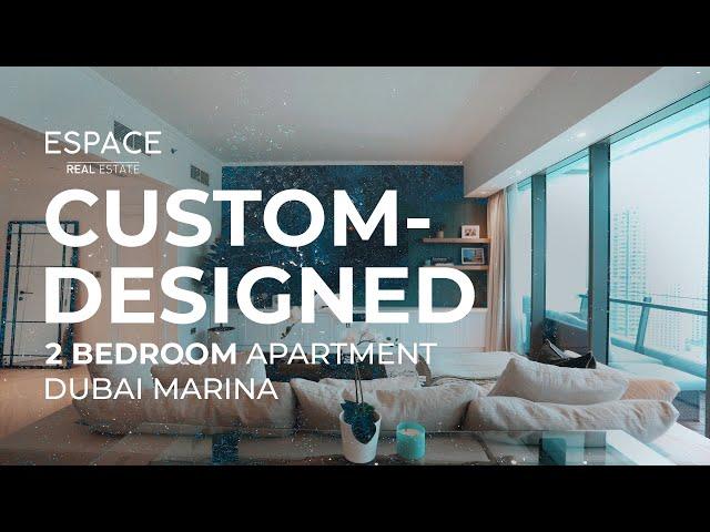 Custom-Designed 2 Bedroom Apartment - Dubai Marina