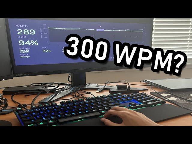 CHOKING 300 WPM...