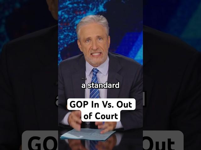 It's fun to see what Republicans say in court versus out of court