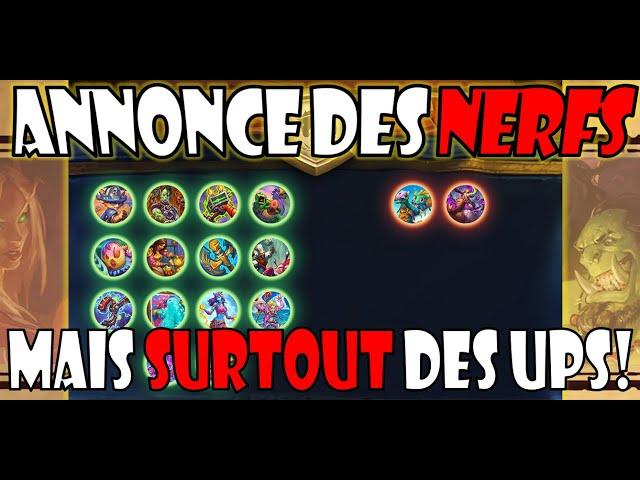 NERFS ANNONCÉS : MAIS SURTOUT DES UPS! Annonce du patch 30.2.2