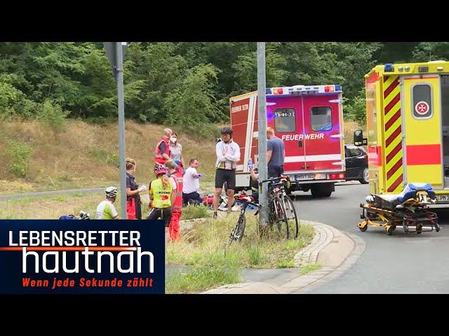 Gefährliche Massenkarambolage: Fahrradausflug wird zum Großeinsatz! | Lebensretter hautnah | SAT.1