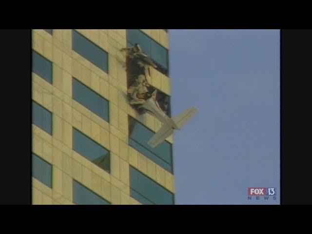 From January 5, 2002: Plane hits Bank of America building in Tampa