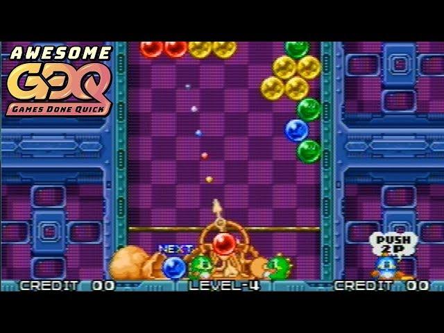 Puzzle Bobble by altabiscuit in 27:47 - AGDQ2019