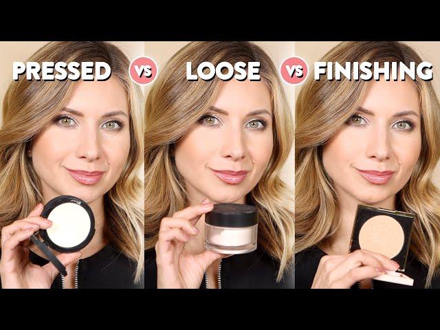 Powders 101: What's the difference between loose, pressed, setting and finishing powders + TOP Faves