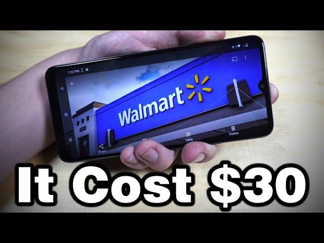 I Bought The Cheapest Phone From Walmart...