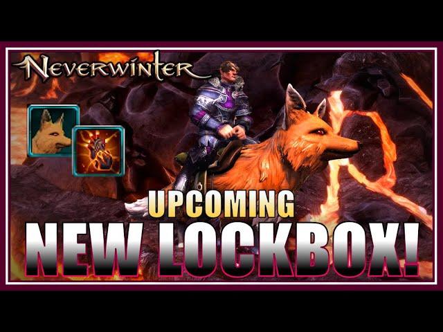 NEW FOXFIRE LOCKBOX: Red Mountain Fox + Heart of the Volcano Artifact! - Neverwinter M29