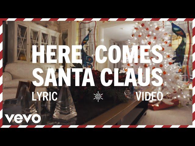 Elvis Presley - Here Comes Santa Claus (Right Down Santa Claus Lane) (Official Lyric Video)