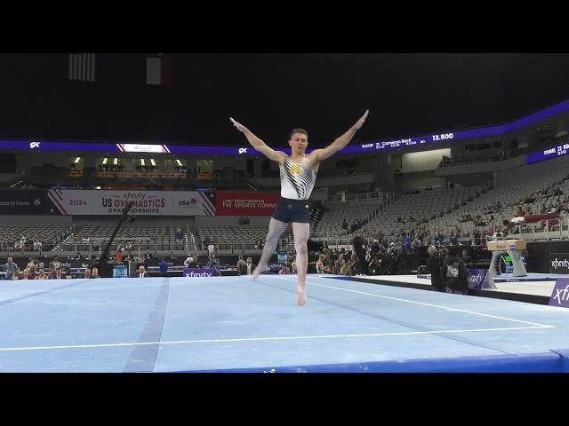 Paul Juda - Floor Exercise - 2024 Xfinity U.S. Championships - Senior Men Day 1