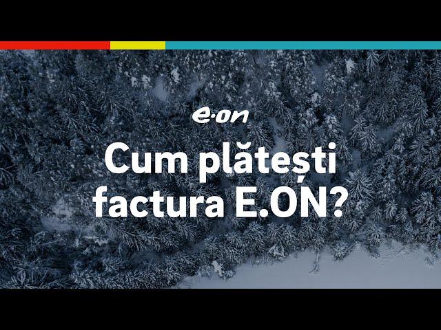 Factura E.ON: Cum plătești factura de consum