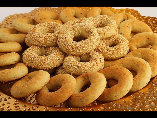 كعك الحليب واليانسون الاقتصادي المقرمش والناجح سهل وسريع ومع كاسة الشاي ولا اطيب