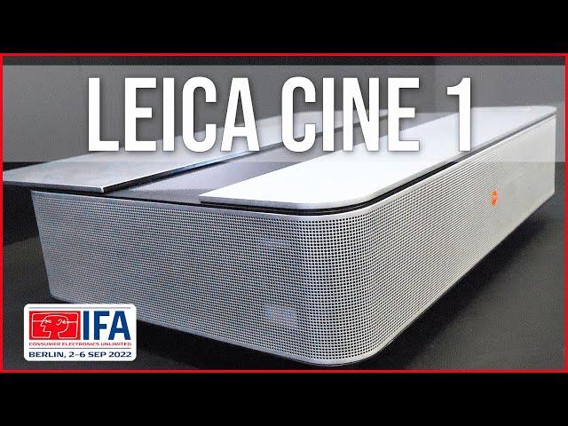 Leica Cine 1 - 4K Laser Kurzdistanzprojektor mit Hisense Technik vorgestellt