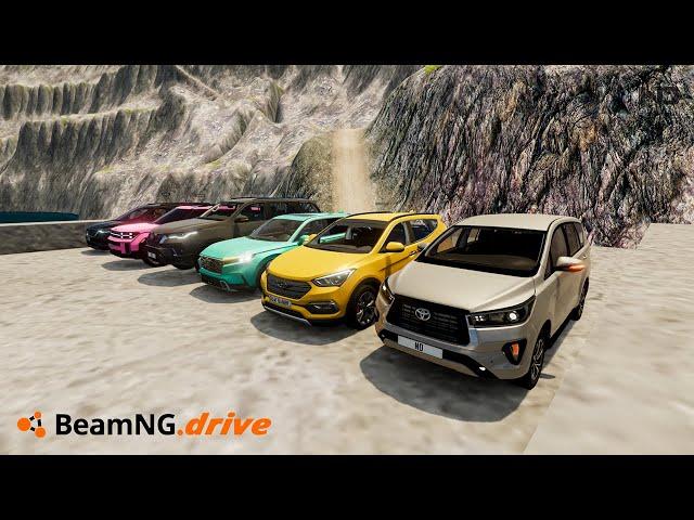 BeamNG Drive #42 - Toyota Innova và Hội Xe 7 Chỗ: Cuộc Phiêu Lưu Vượt Núi Không Lối Thoát!